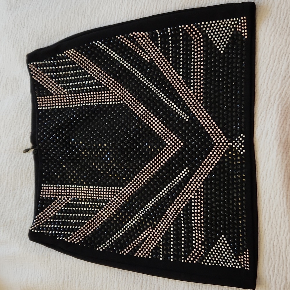 Sequin mini skirt